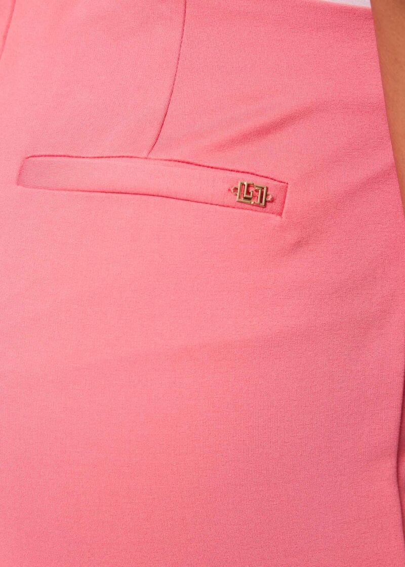 Pantalon rose pour femme