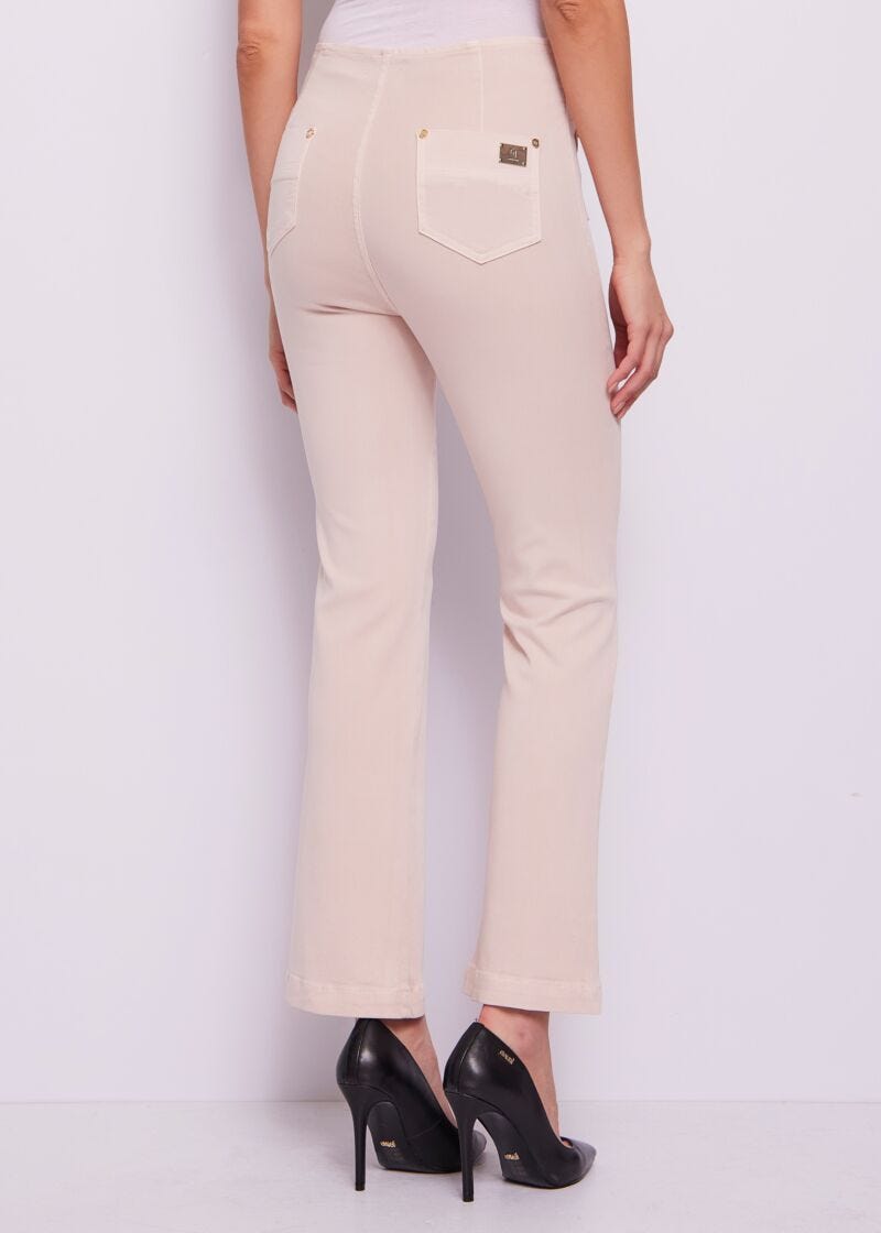Pantaloni da donna flare con tasche