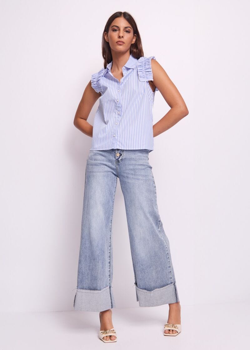 Jean ample pour femme