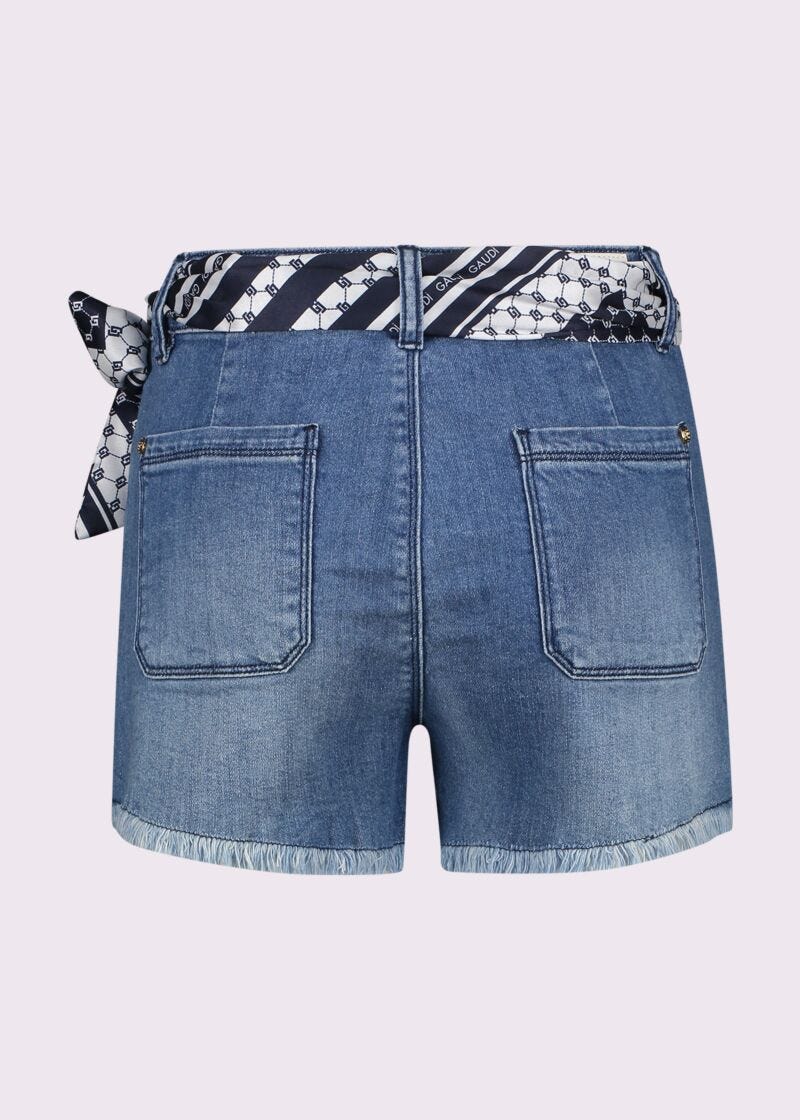Shorts donna effetto used
