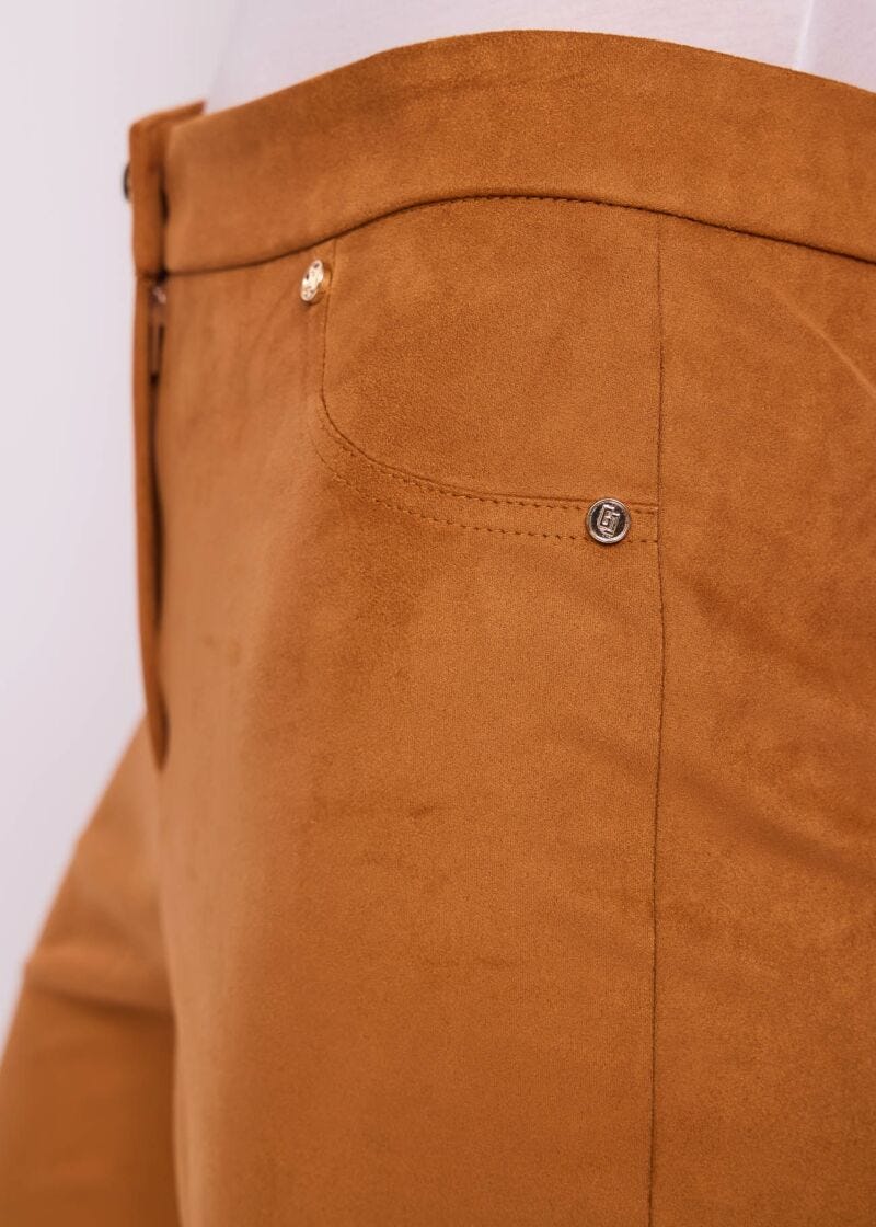 Pantaloni donna in dainetto