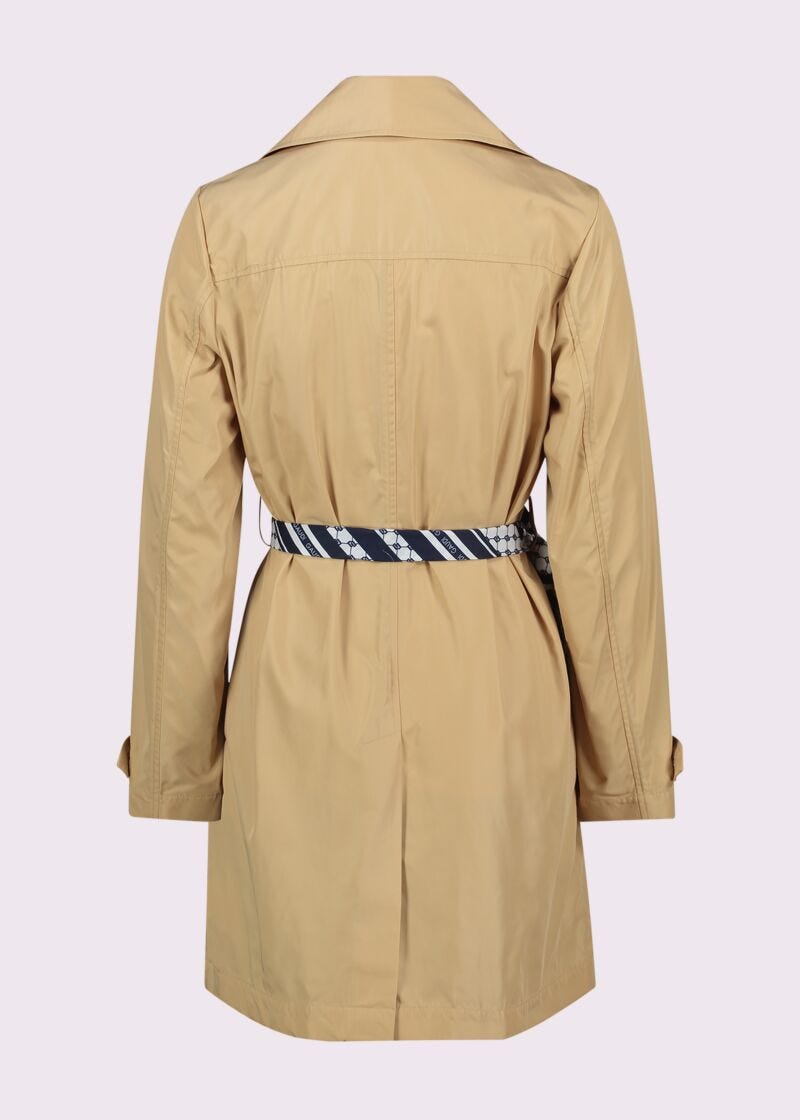 Trench donna doppiopetto con cintura