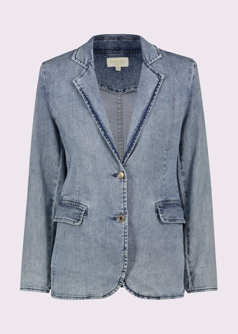 Blazer donna con bottoni logati