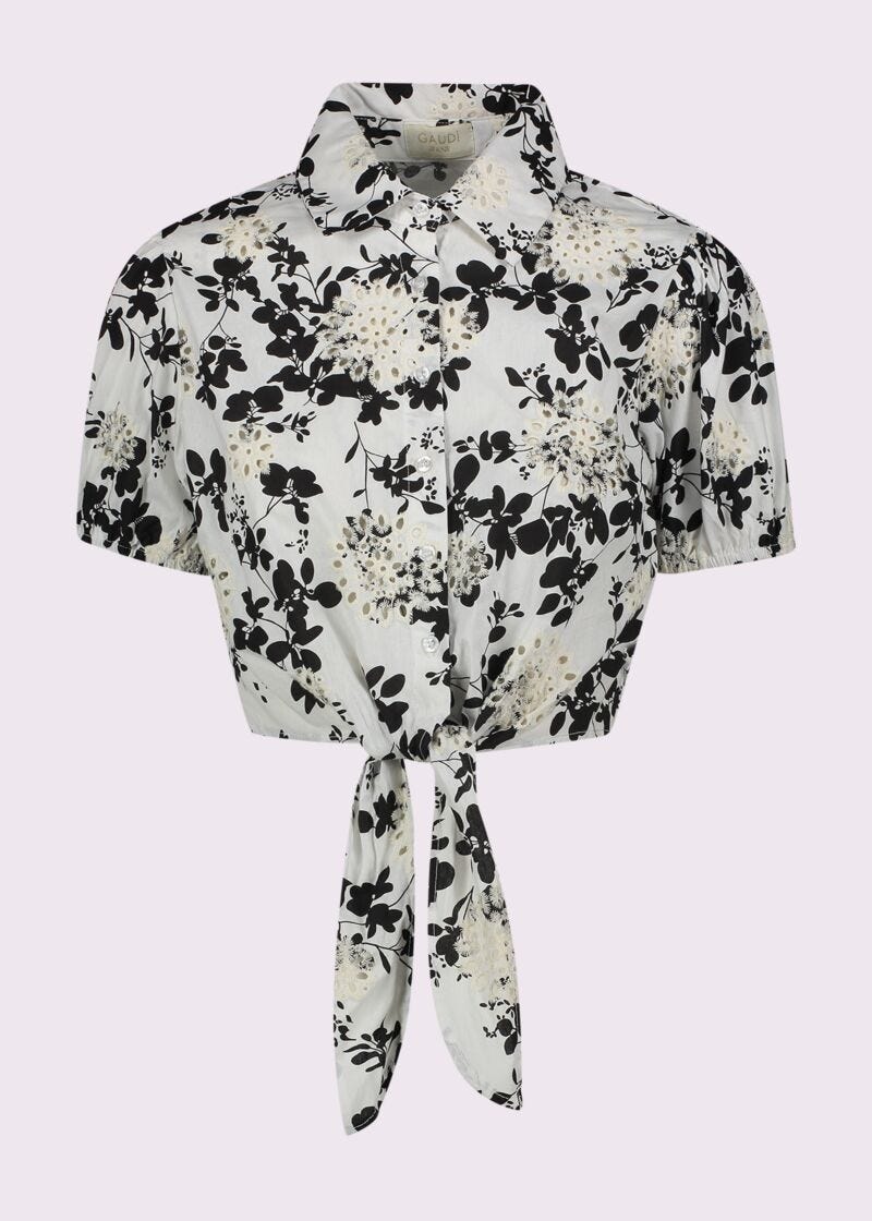 Camicia donnna con fiocco
