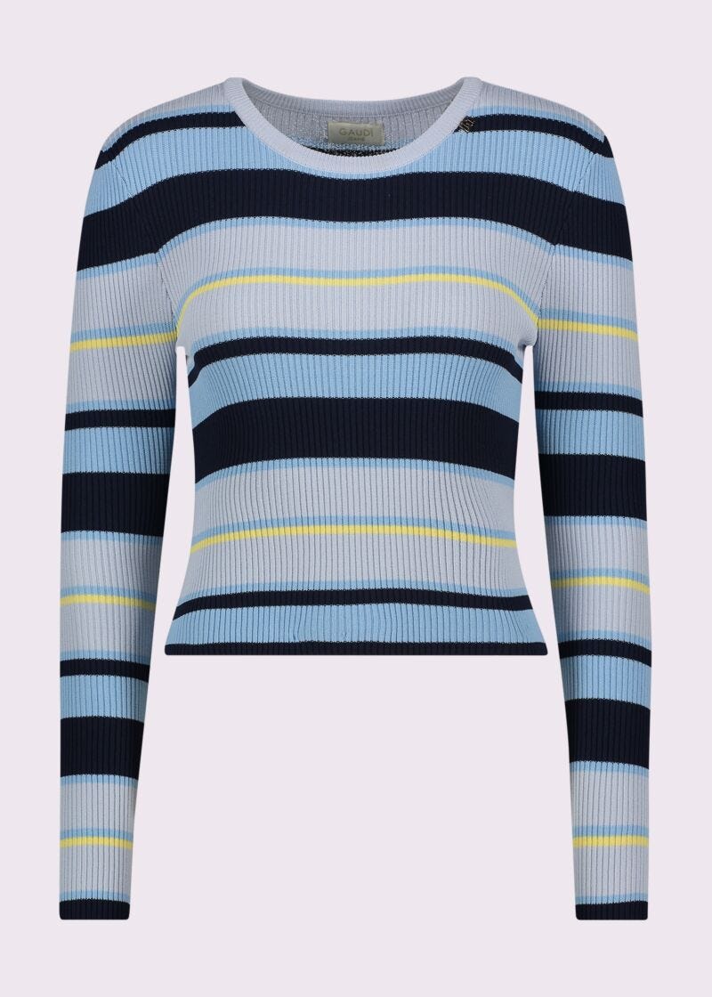 Maglia donna a costine