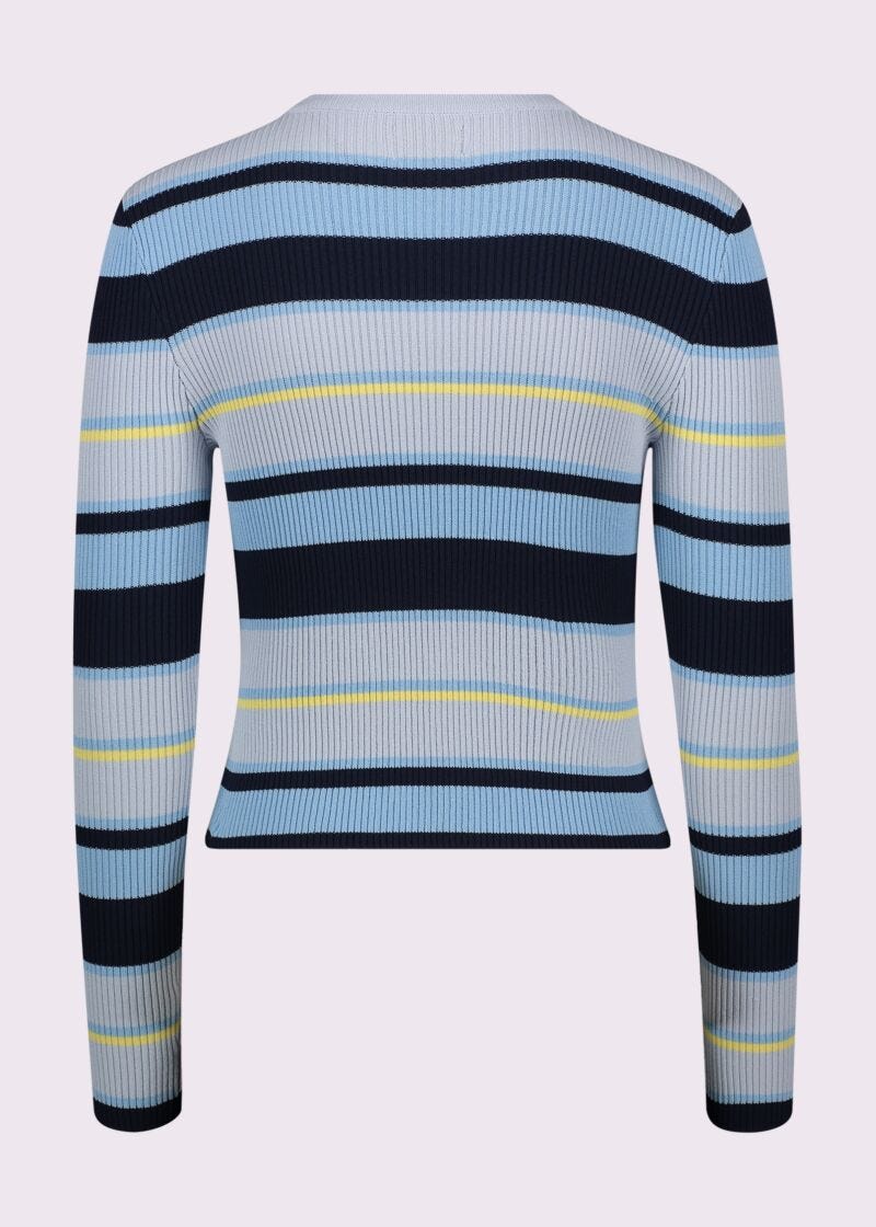 Maglia donna a costine