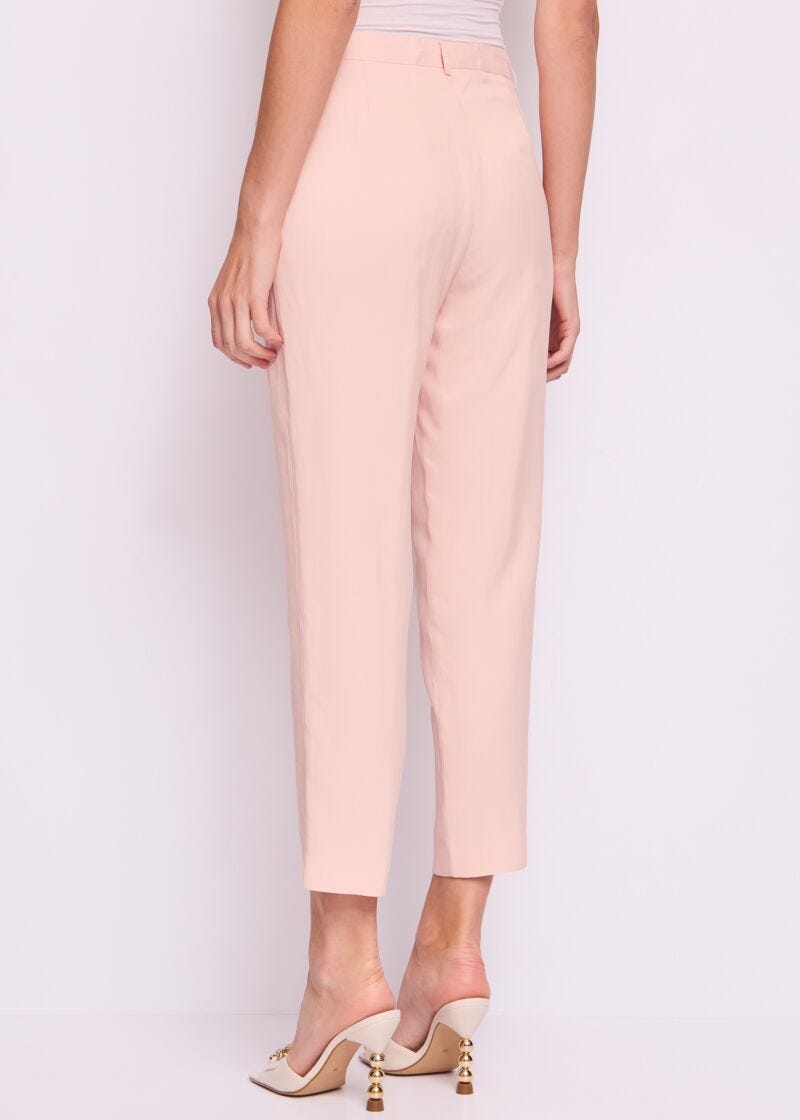Pantalon en lin mélangé pour femme