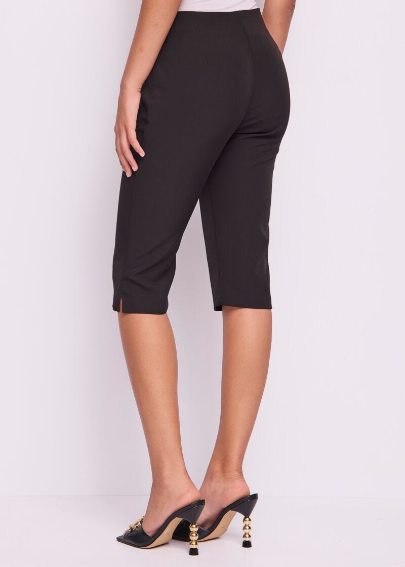 Culotte da donna neri in tessuto tecnico