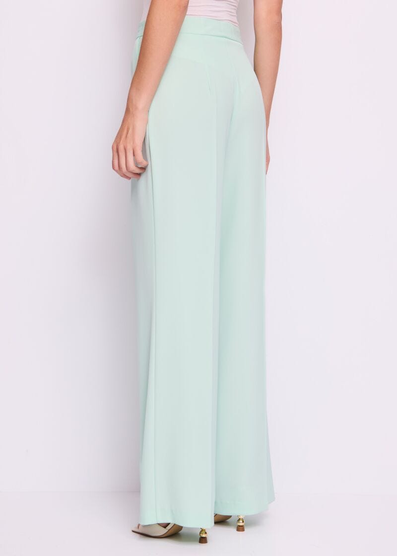 Pantalon en crêpe cady pour femme