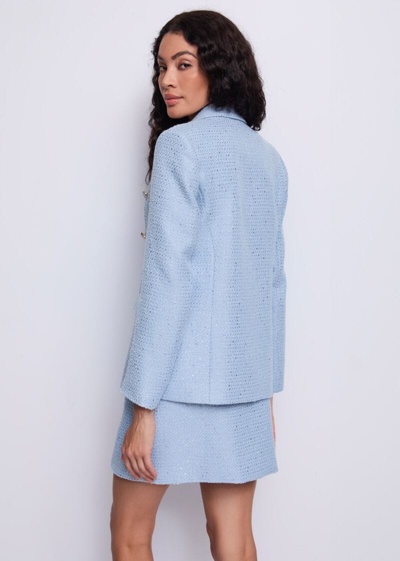 Women's bouclé blazer