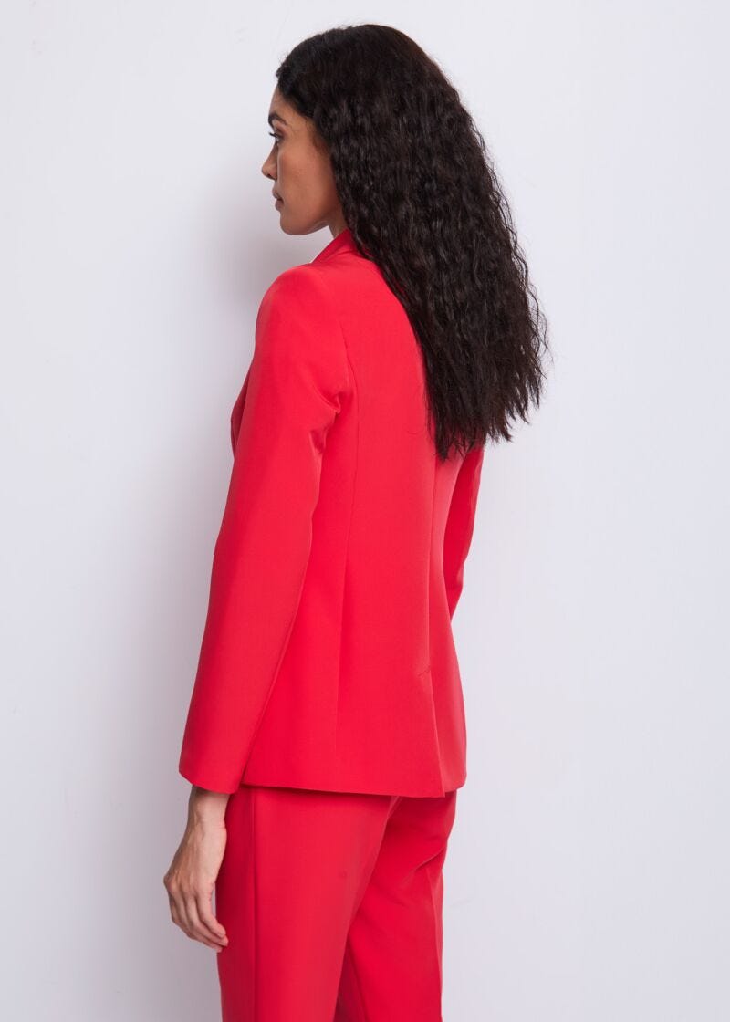 Blazer rouge pour femme