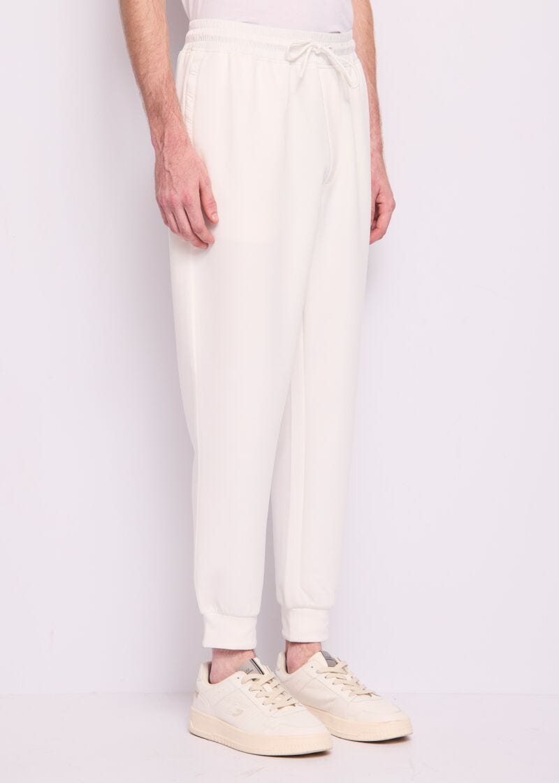 Pantaloni in felpa di misto cotone