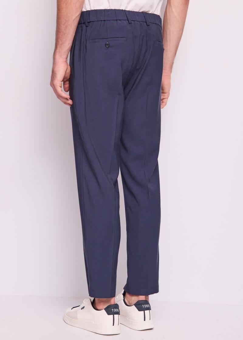 Pantaloni blu da uomo