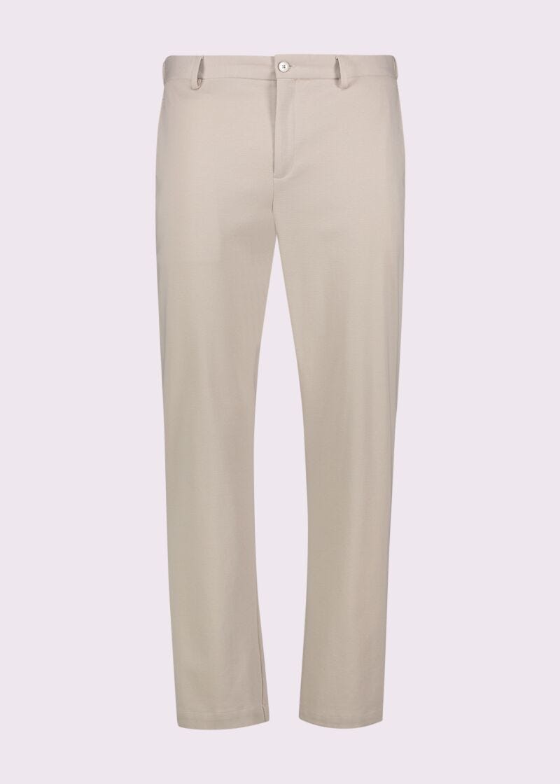 Men's cotton-blend trousers
