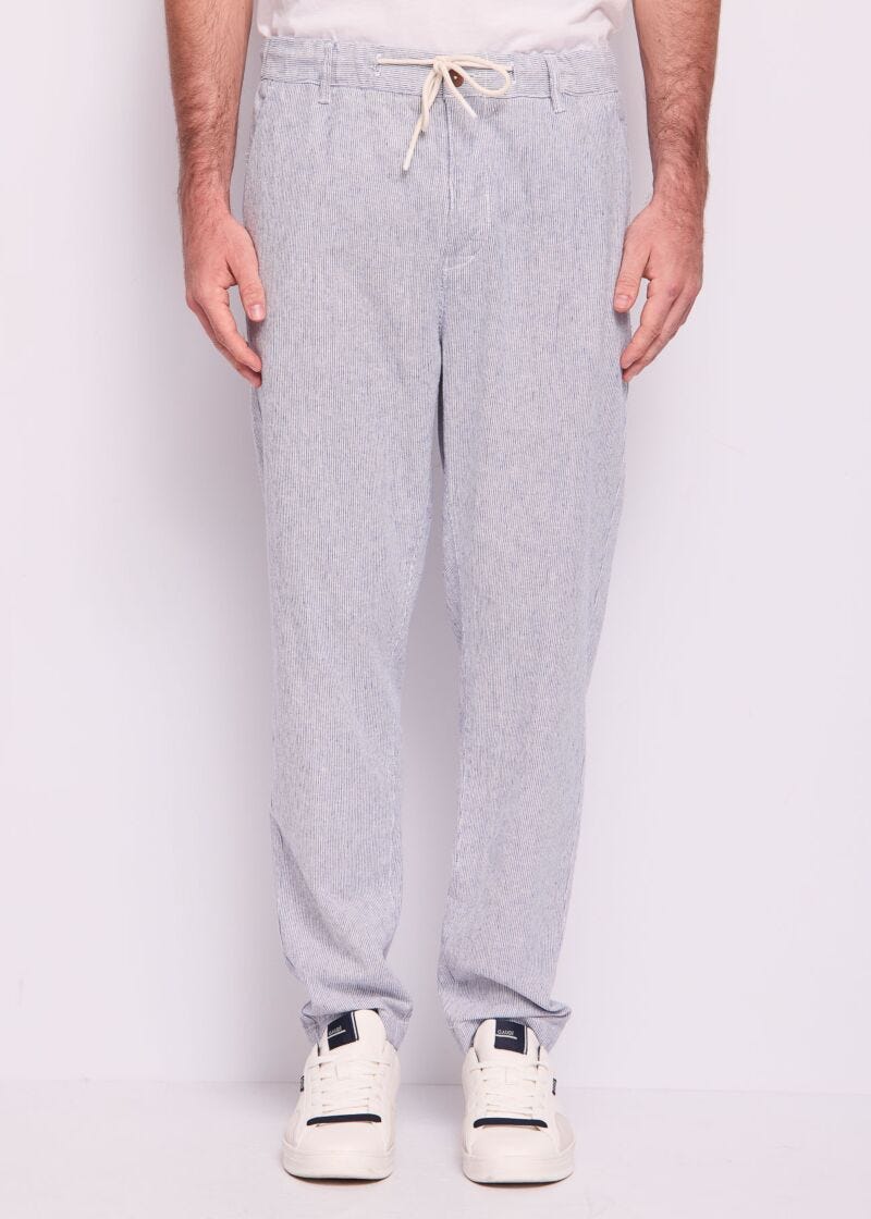 Men’s linen and cotton trousers
