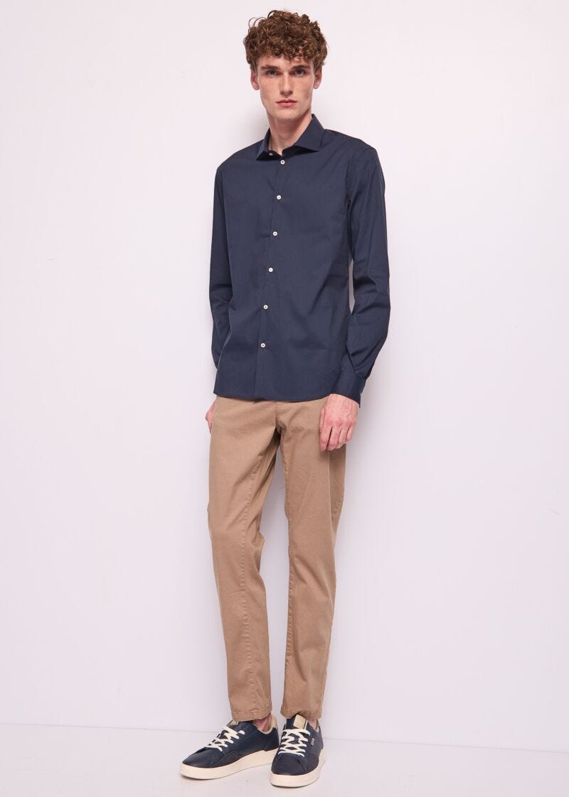 Pantaloni da uomo in cotone stampato