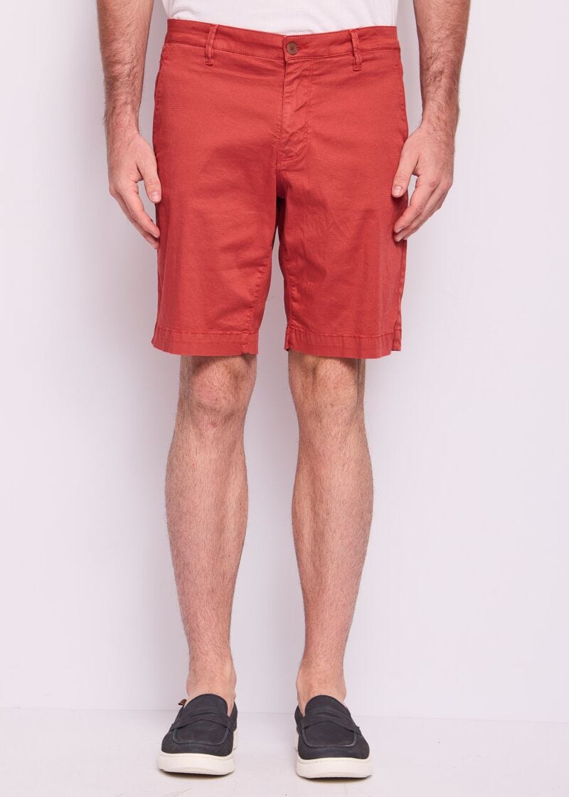 Bermuda en coton imprimé pour homme