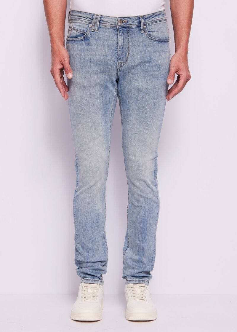Jeans uomo slim in cotone used