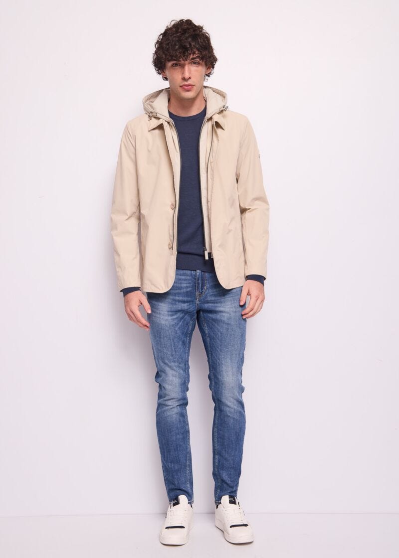 Jeans uomo slim in cotone used