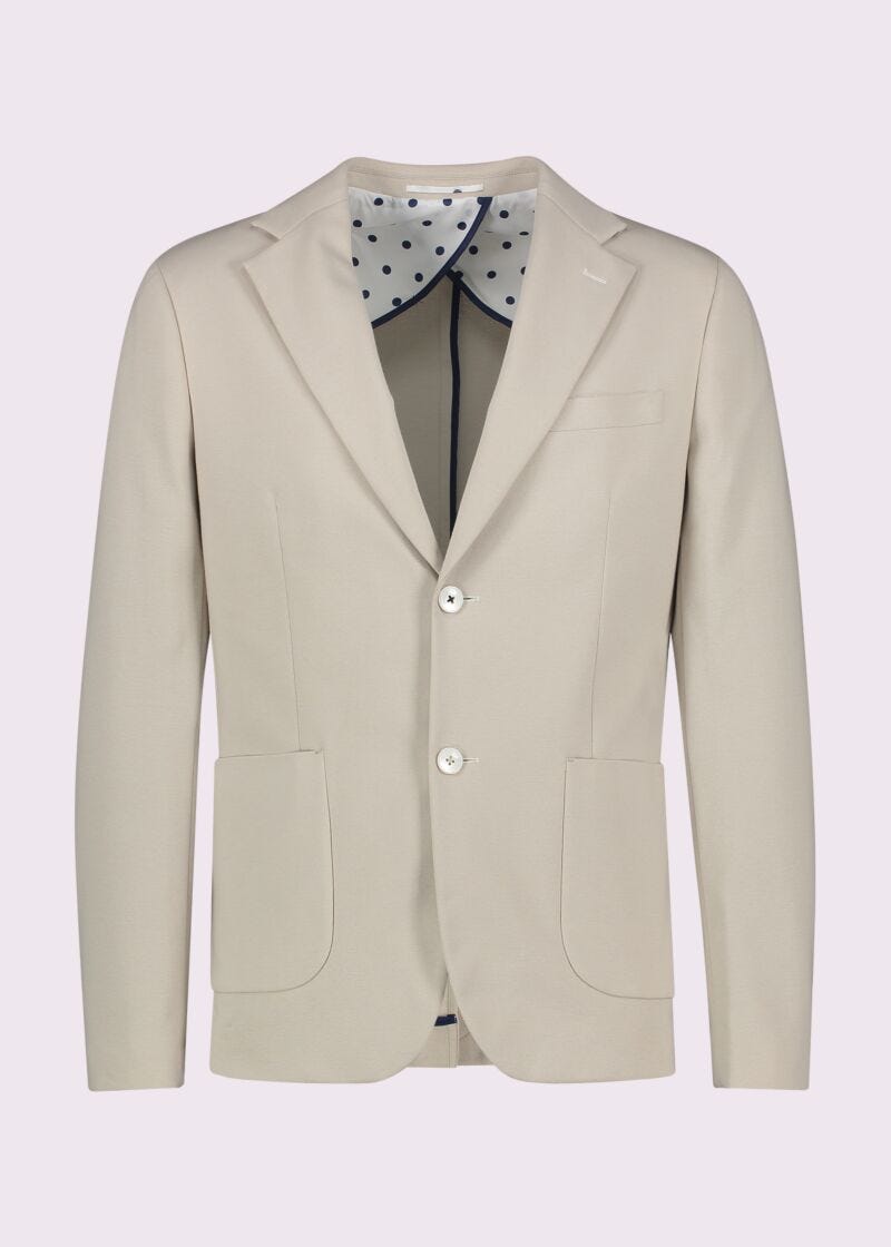 Blazer en mezcla de algodón para hombre