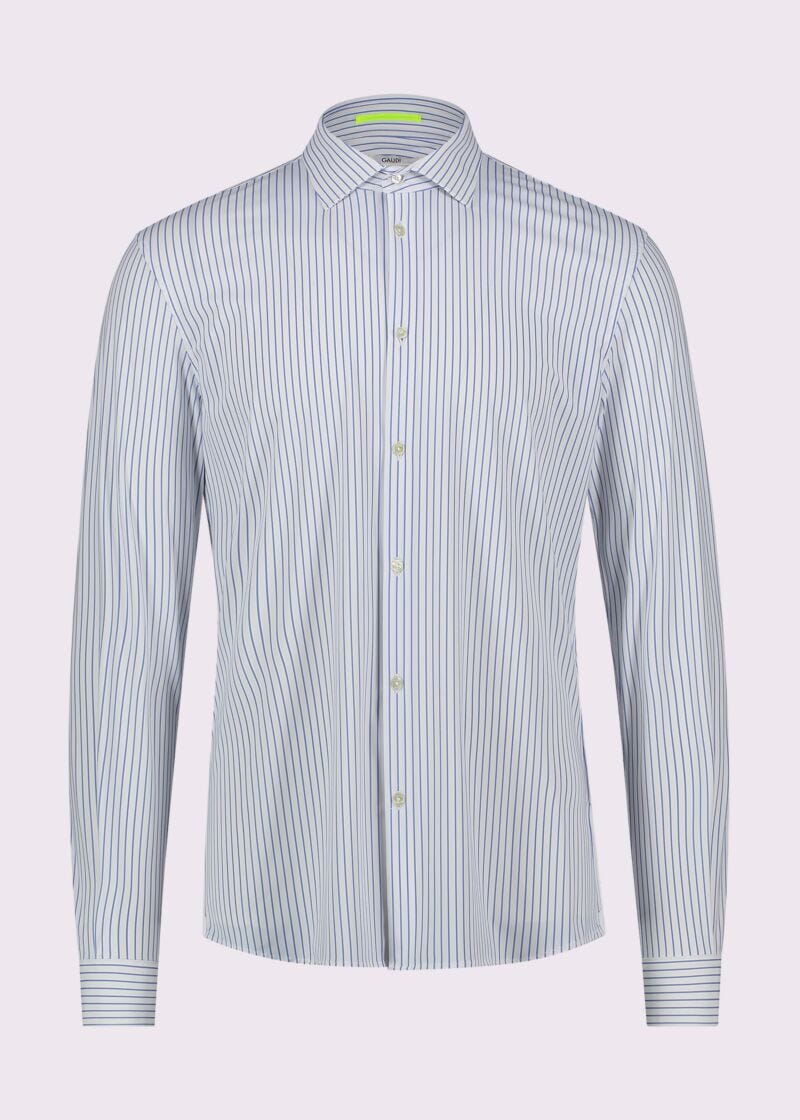Camisa de nailon a rayas para hombre