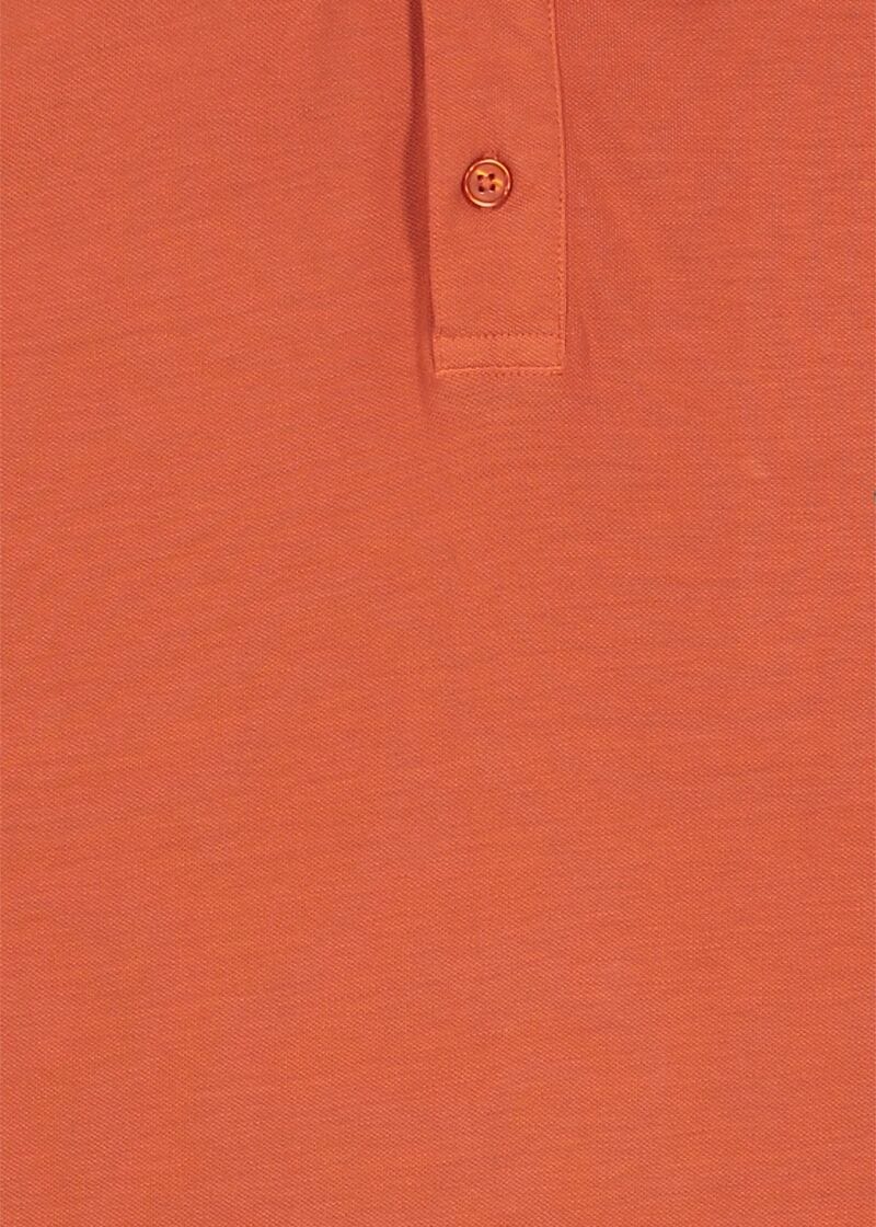 Polo rossa da uomo in cotone