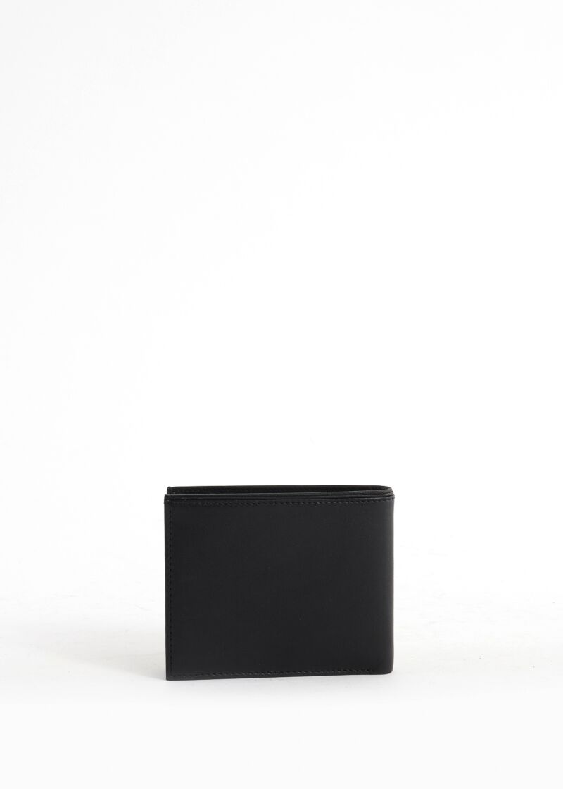Black leather wallet