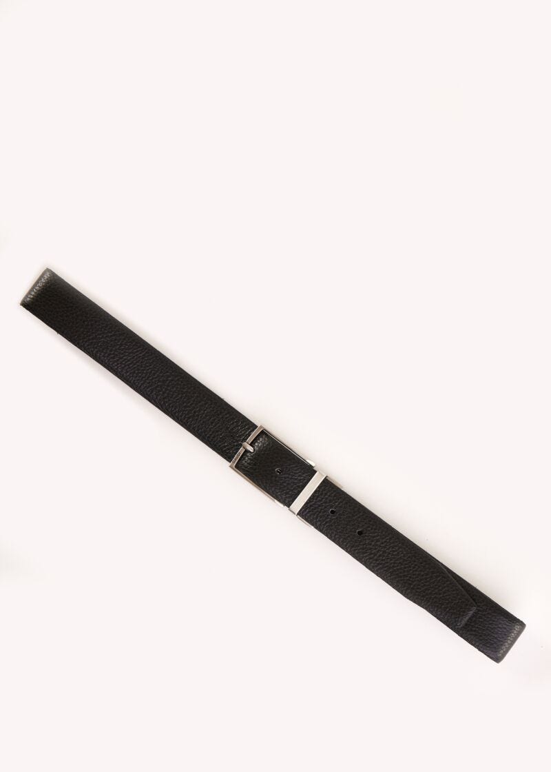 Brown leather belt