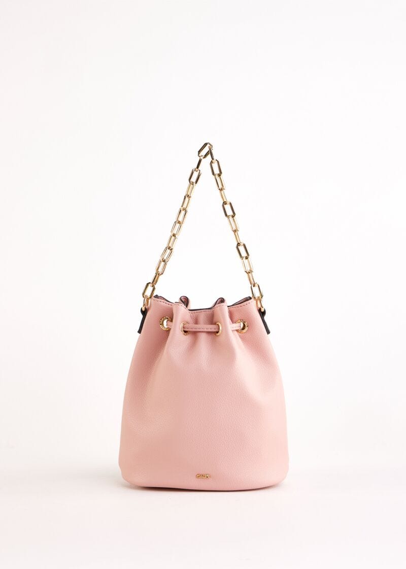 Borsa a secchiello rosa