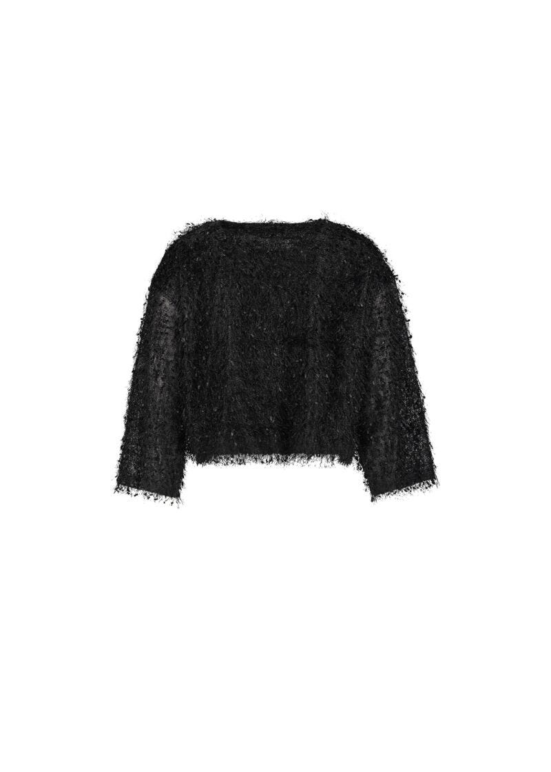 Top con piume