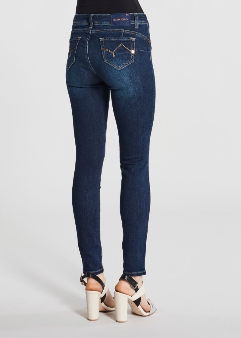 Super skinny jeans in dark denim