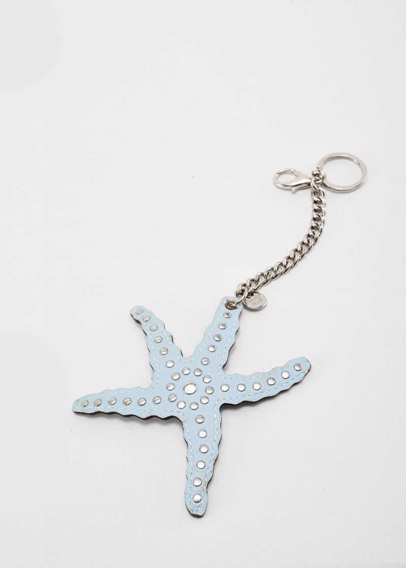Porta-chaves em forma de estrela-do-mar 