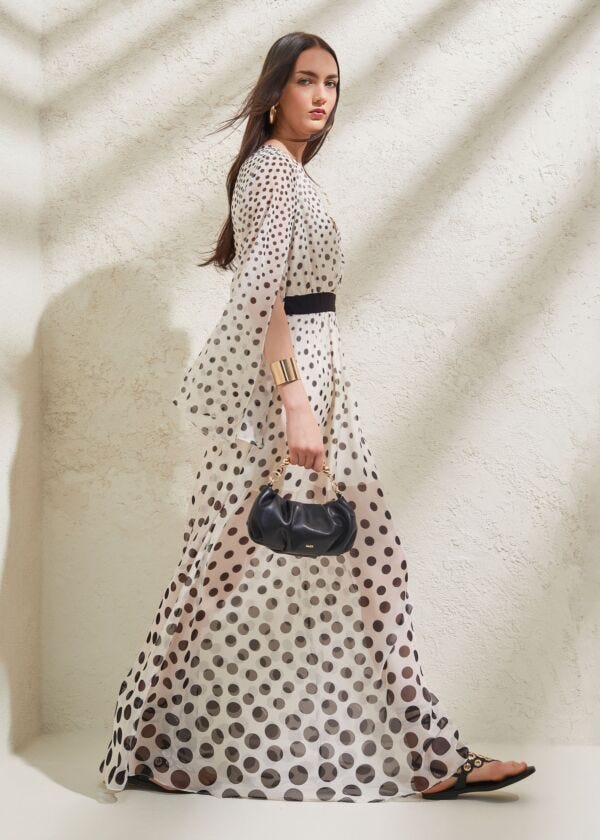 Women's printed chiffon dress Gaudì Fashion