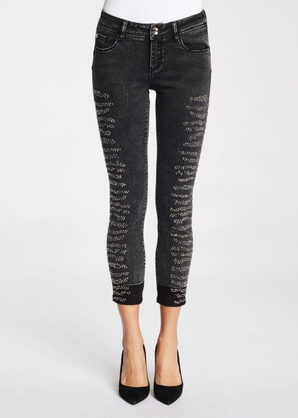 Jeans with rhinestones Gaudì Jeans