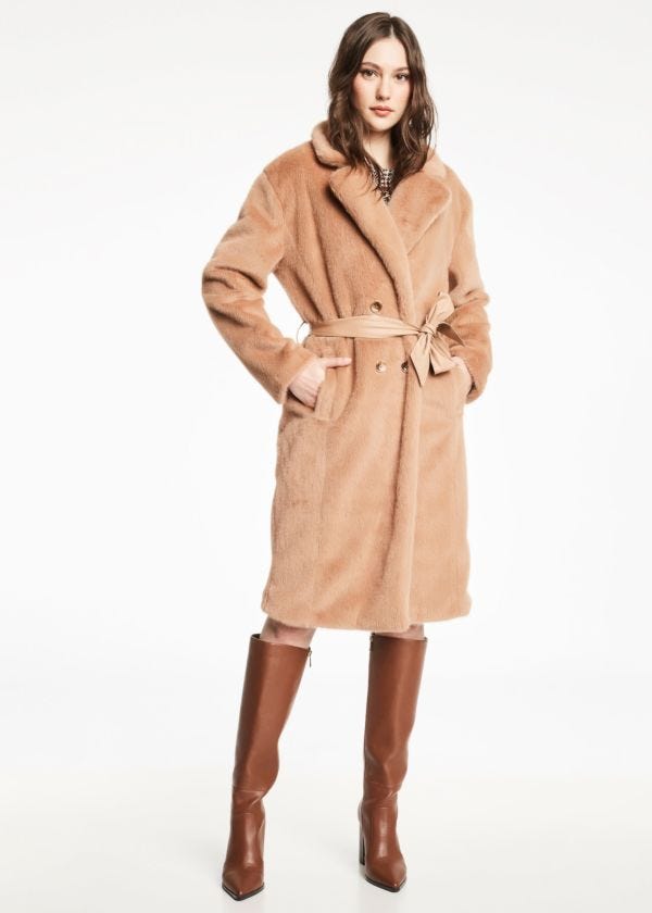Eco fur coat Gaudì Fashion