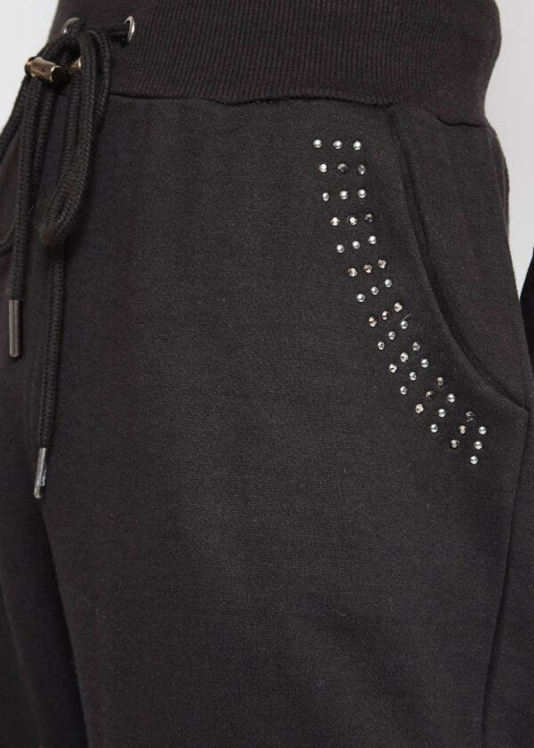 Pantalon avec strass