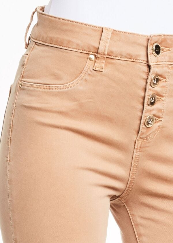 Stretch cotton trousers