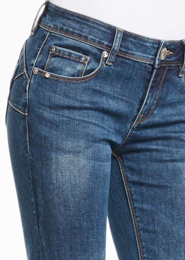 GAUDI Denim Jeans 111bd25021 Dames Kleding voor voor Jeans voor Jeans met rechte pijp 