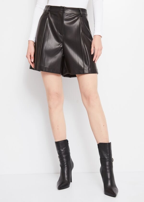 Faux leather Bermudas Gaudì Jeans