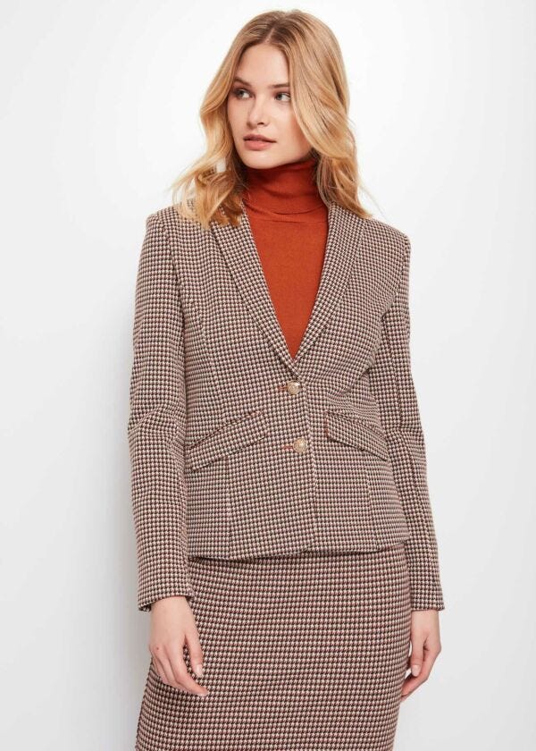 Blazer pied-de-poule Gaudì Jeans