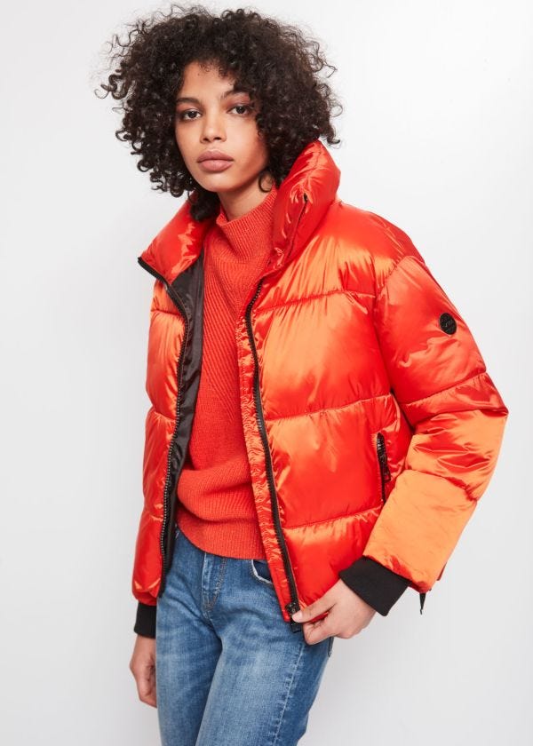 Down jacket with high neck Gaudì Jeans