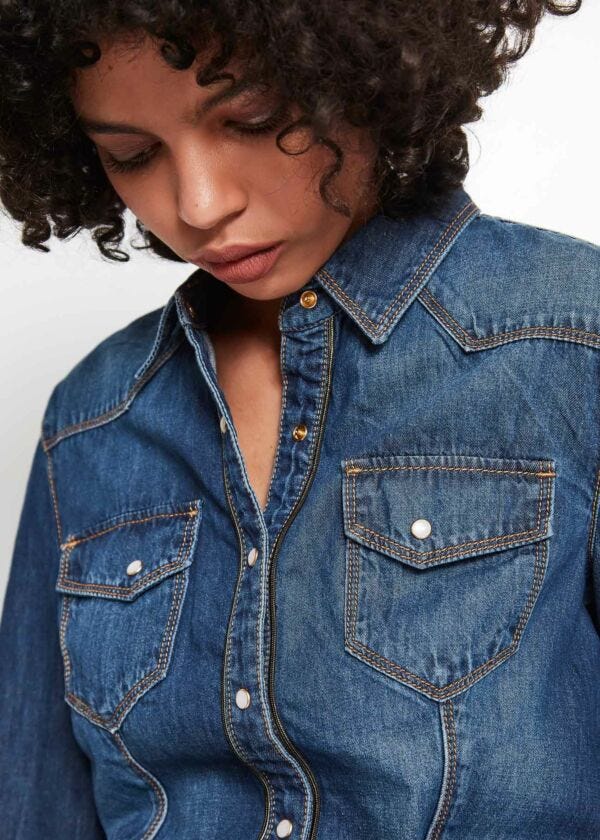 Denim shirt