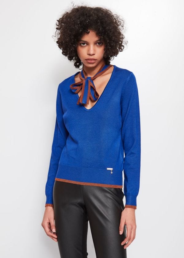 Jumper with bow Gaudì Jeans