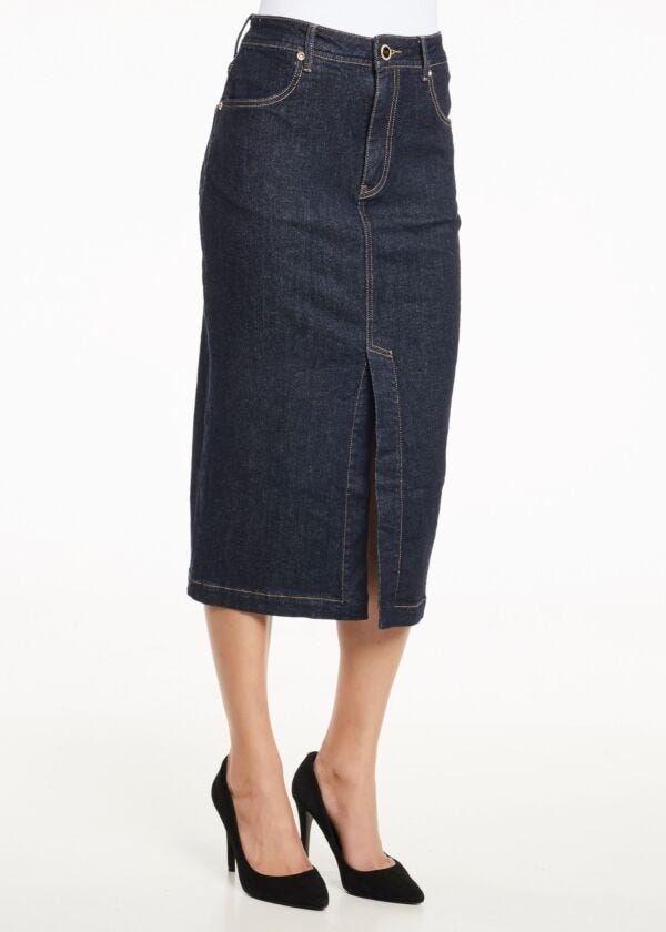 Denim skirt