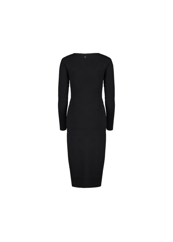 Robe mini en maille  Black