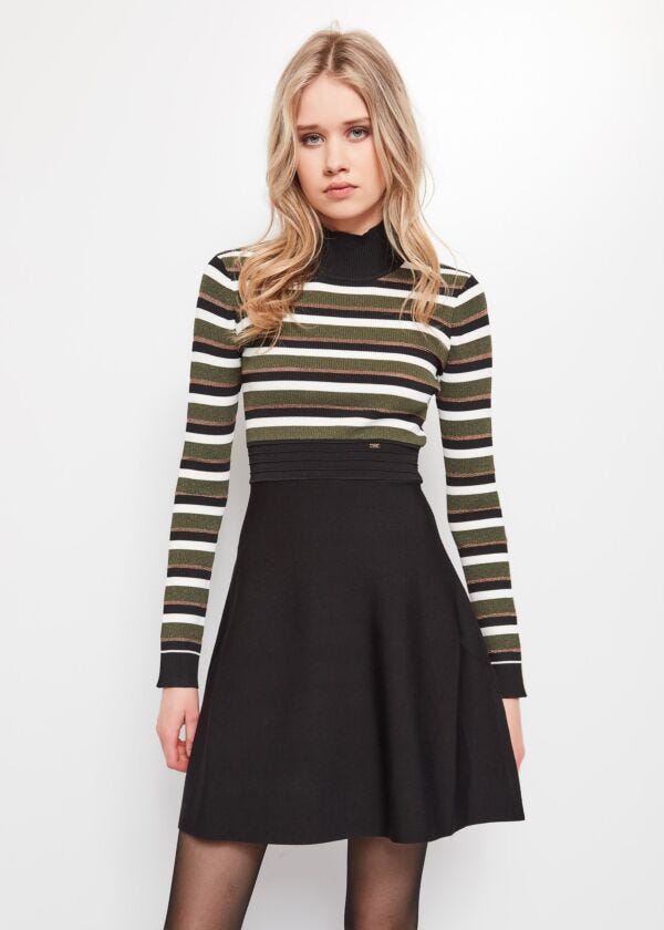 Striped dress Gaudì Fashion