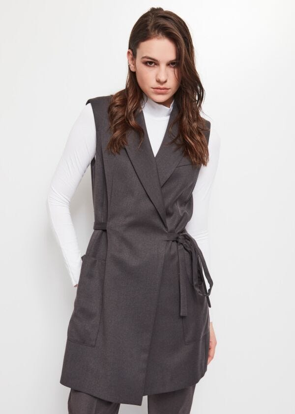 Gilet with sash Gaudì Fashion
