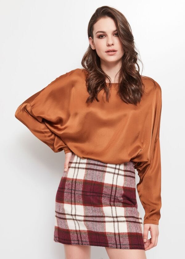 Blouse en satin Gaudì Fashion