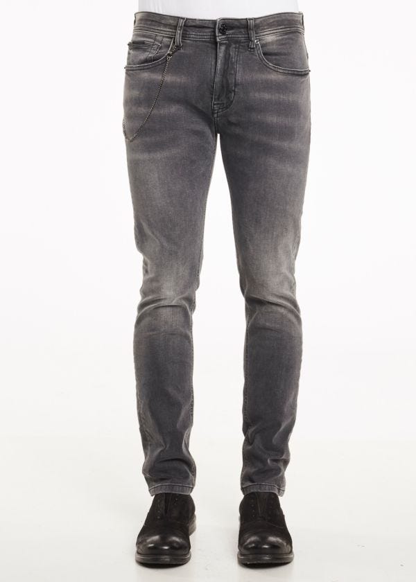 Jeans con lavaggio used Gaudì Uomo