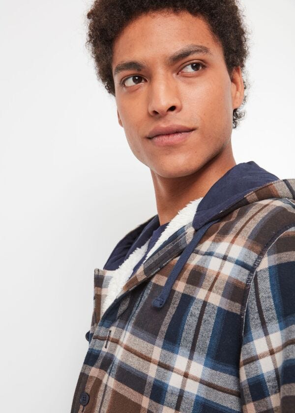 Hooded overshirt